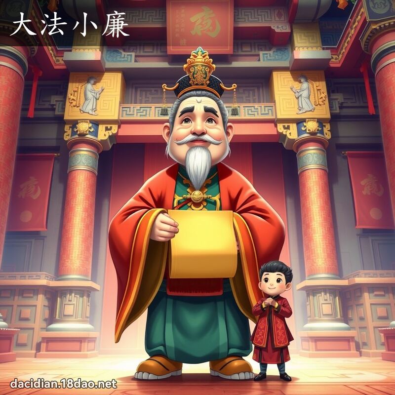 大法小廉 - 国语大辞典配图