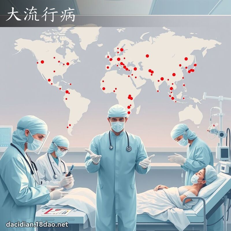 大流行病 - 國語大辭典配圖
