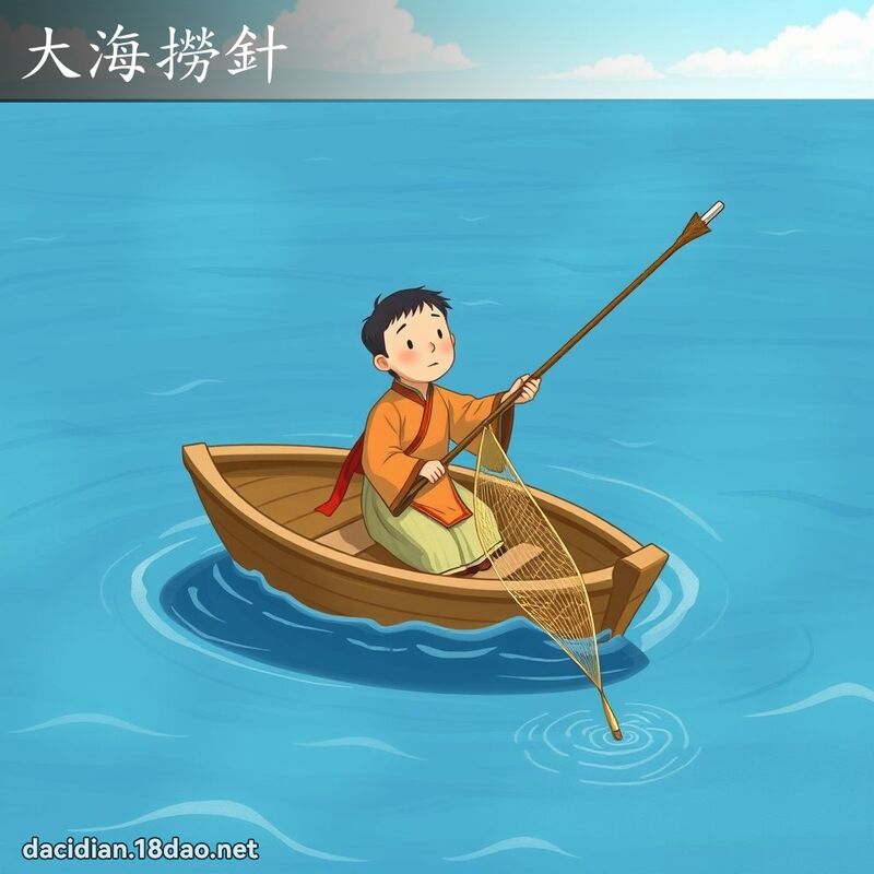 大海捞针 - 国语大辞典配图