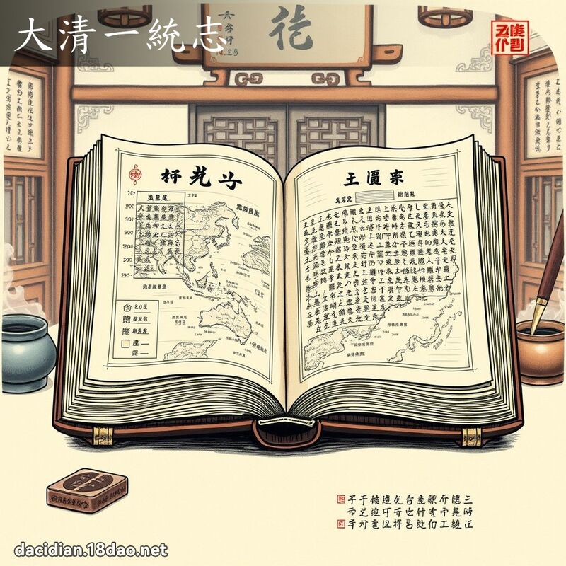 大清一統志 - 國語大辭典配圖
