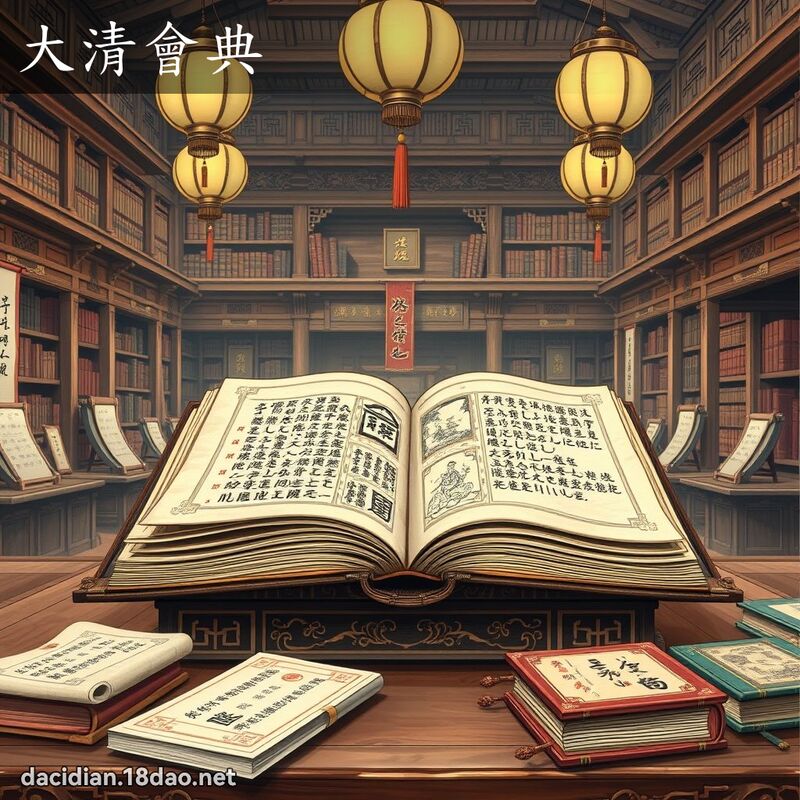大清会典 - 国语大辞典配图
