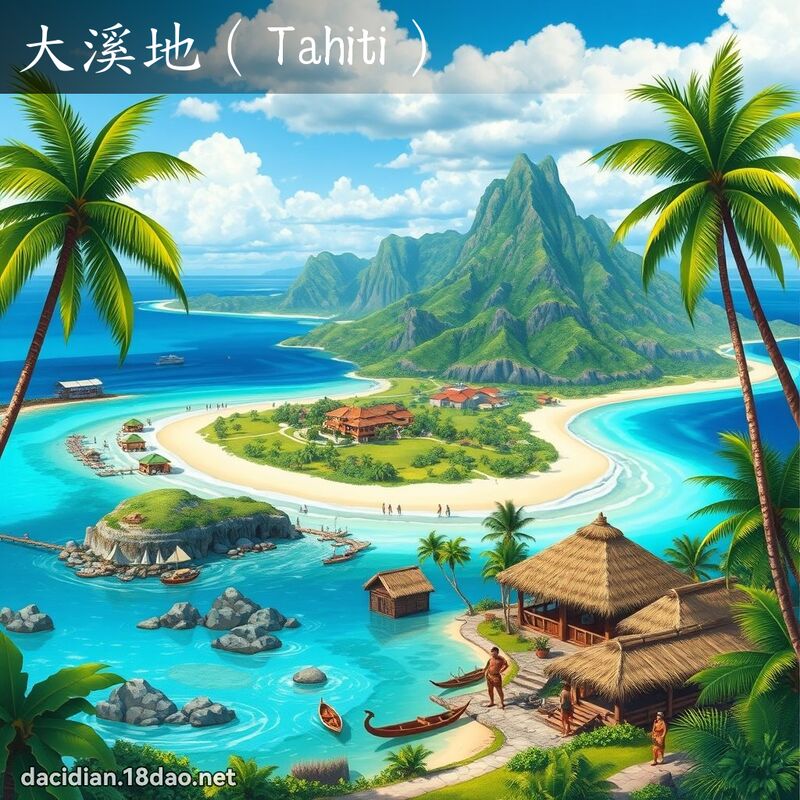 大溪地（Tahiti） - 国语大辞典配图