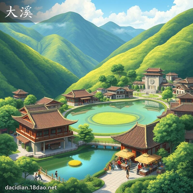 大溪 - 国语大辞典配图