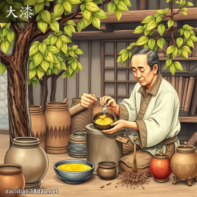 大漆 - 国语大辞典配图