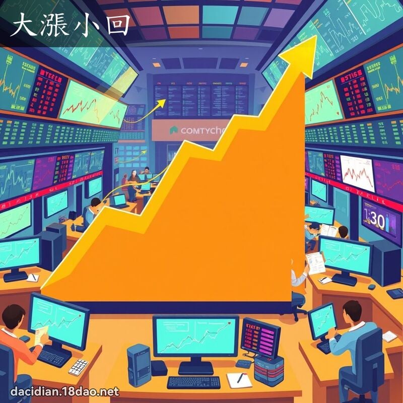 大涨小回 - 国语大辞典配图