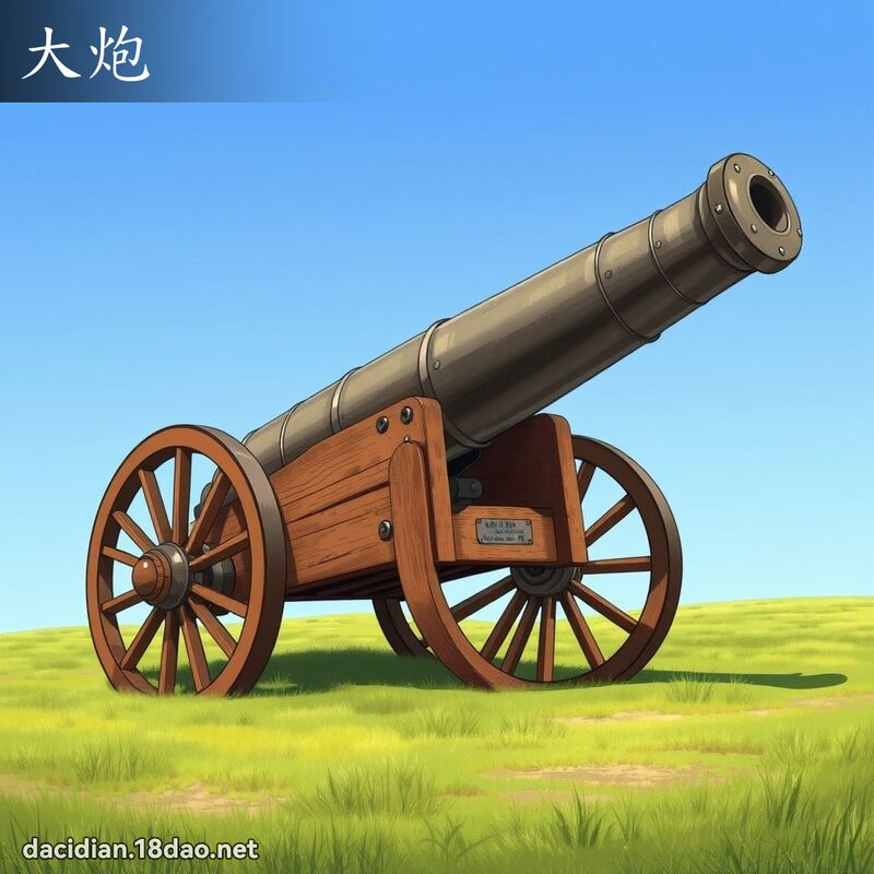 大炮 - 國語大辭典配圖