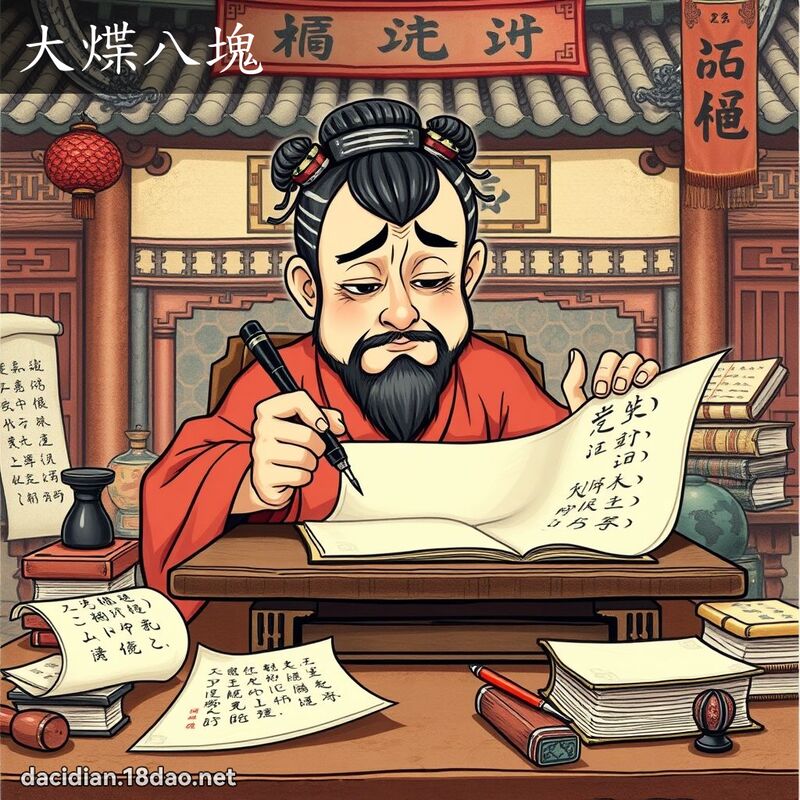 大煠八块 - 国语大辞典配图