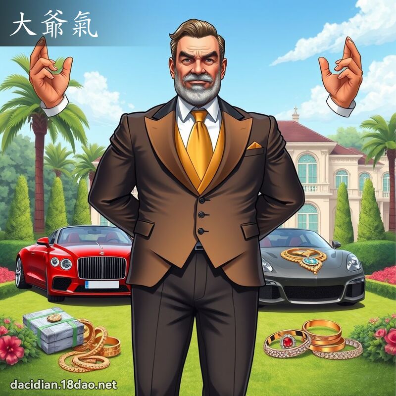 大爷气 - 国语大辞典配图