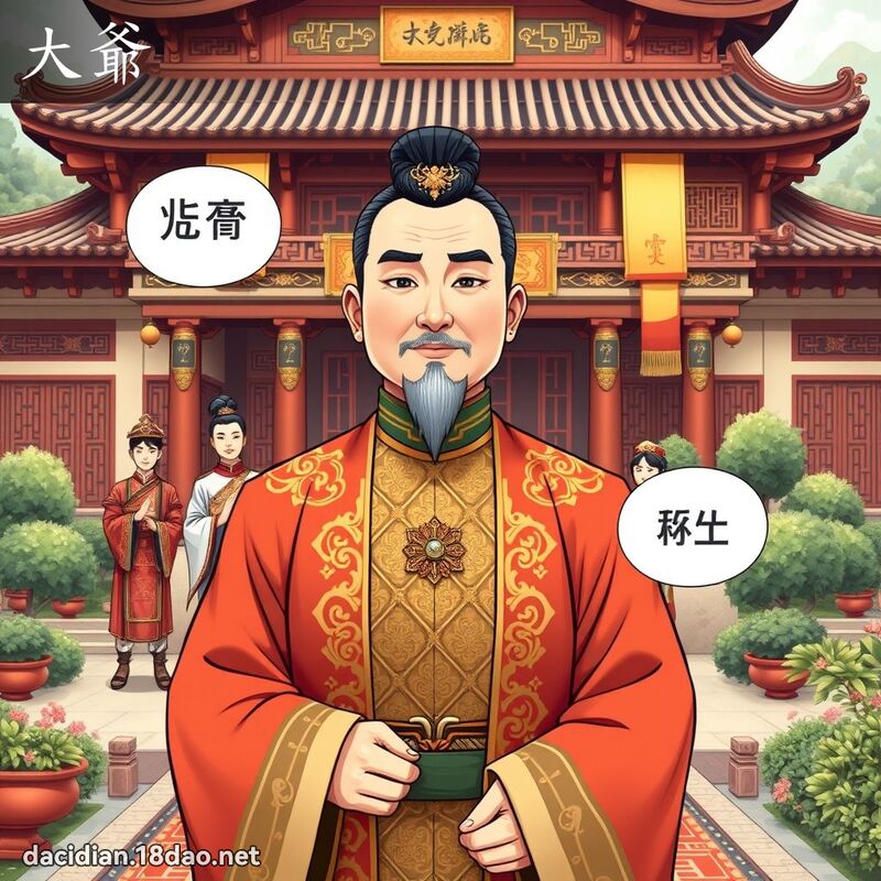 词语: 大爷 (多意词)