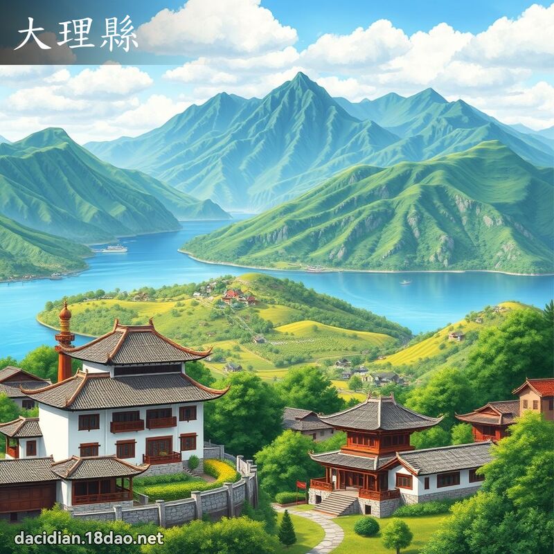 大理县 - 国语大辞典配图