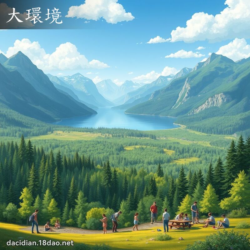 大环境 - 国语大辞典配图