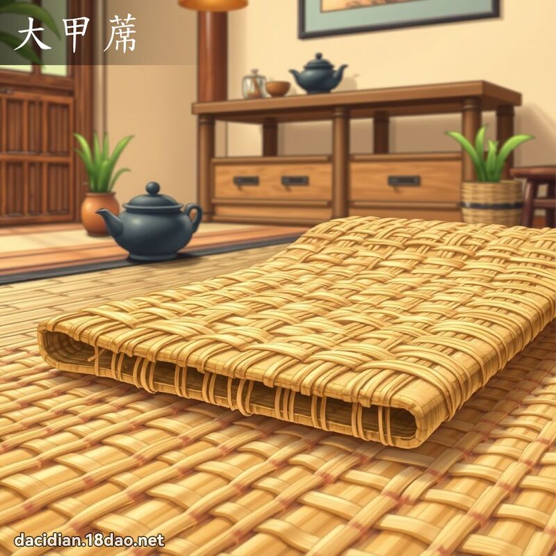 大甲蓆 - 國語大辭典配圖