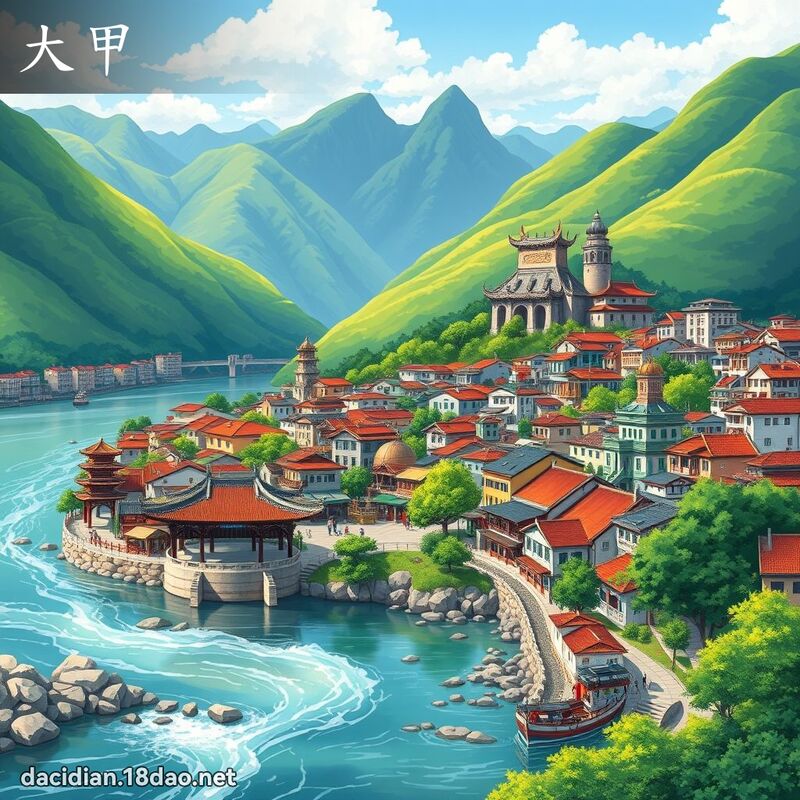 大甲 - 國語大辭典配圖