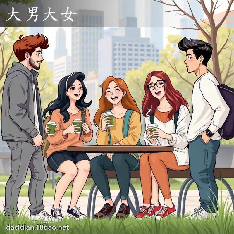 大男大女 - 國語大辭典配圖