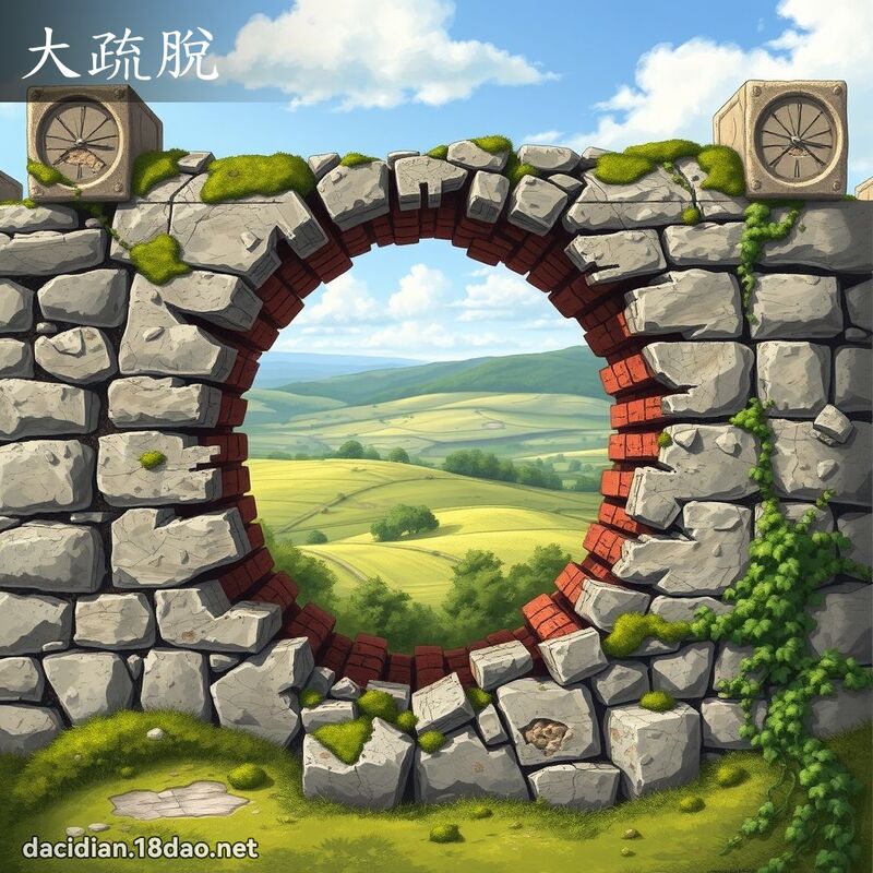 大疏脱 - 国语大辞典配图