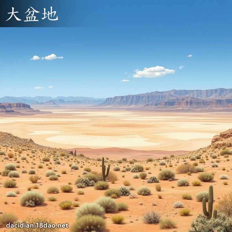 大盆地 - 国语大辞典配图
