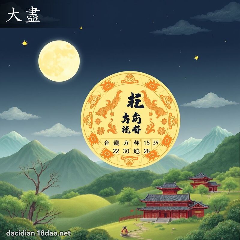 大盡 - 國語大辭典配圖