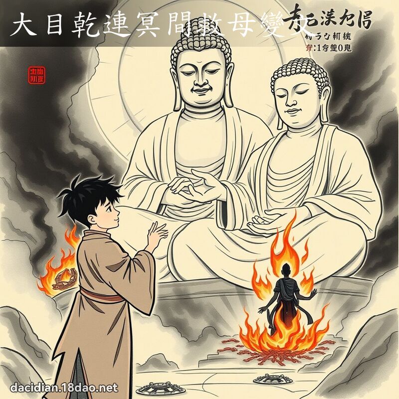 大目乾連冥間救母變文 - 國語大辭典配圖