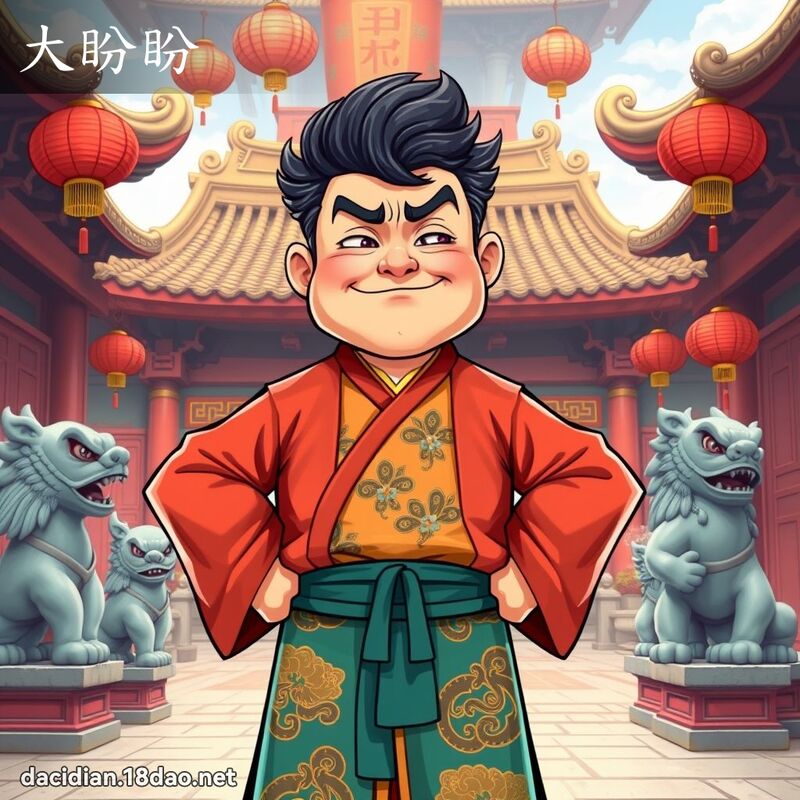 大盼盼 - 國語大辭典配圖