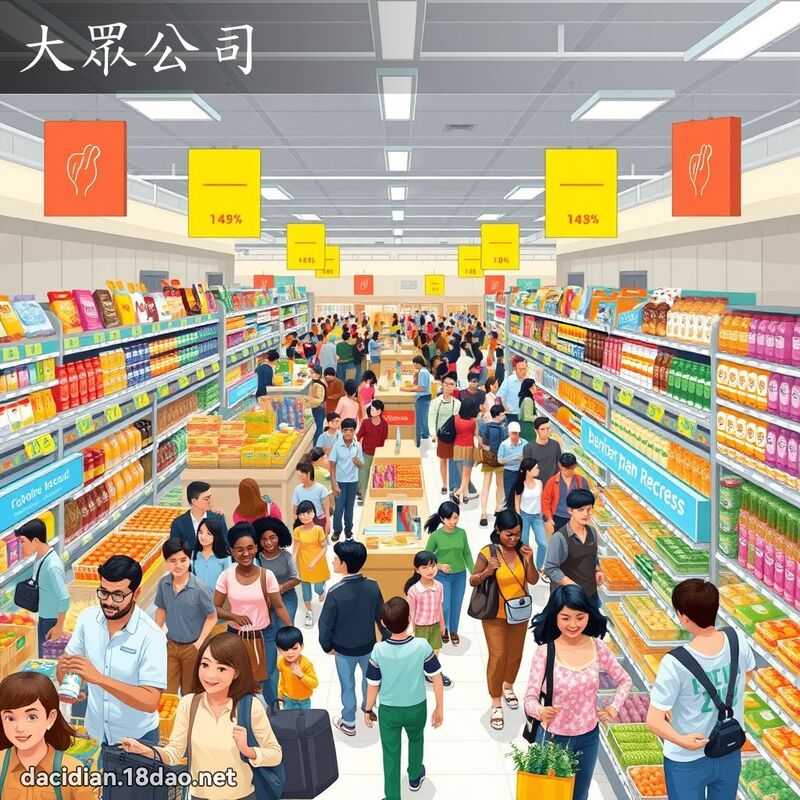 大眾公司 - 国语大辞典配图