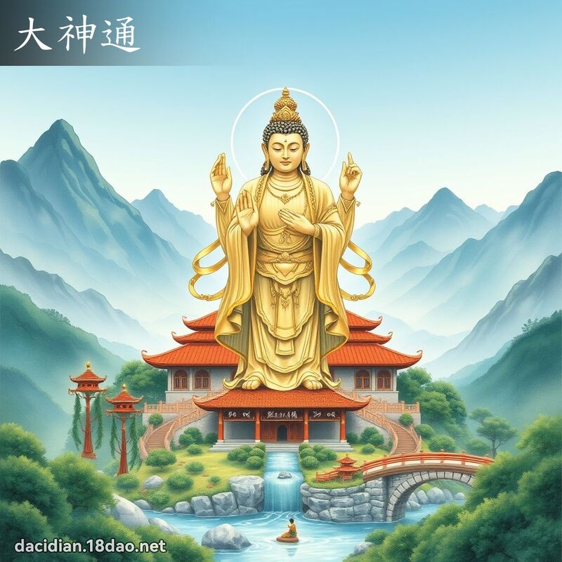 大神通 - 国语大辞典配图