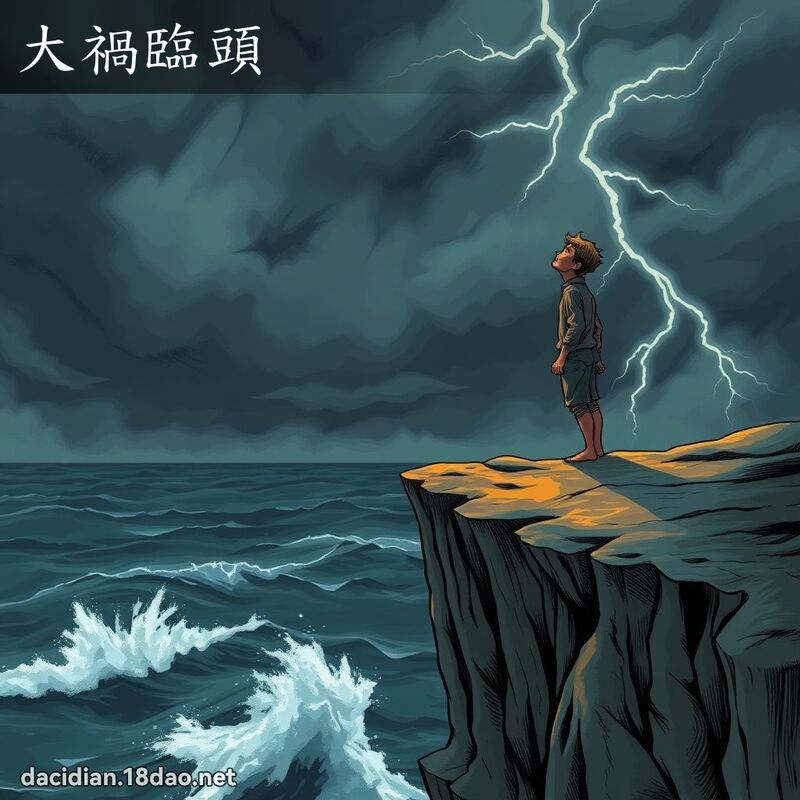 大禍臨頭 - 國語大辭典配圖