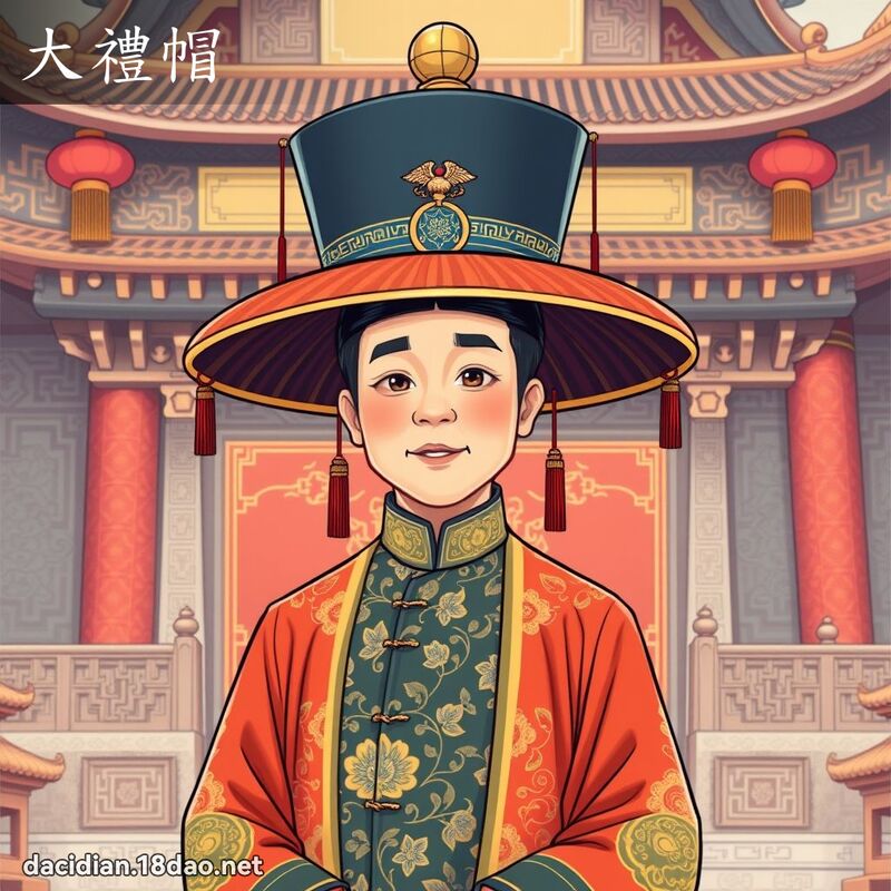 大礼帽 - 国语大辞典配图
