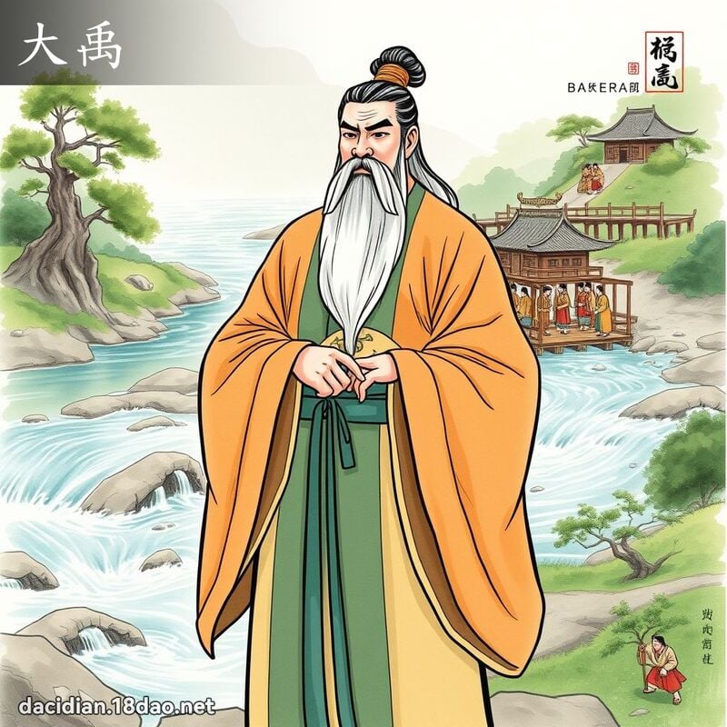 大禹 - 國語大辭典配圖
