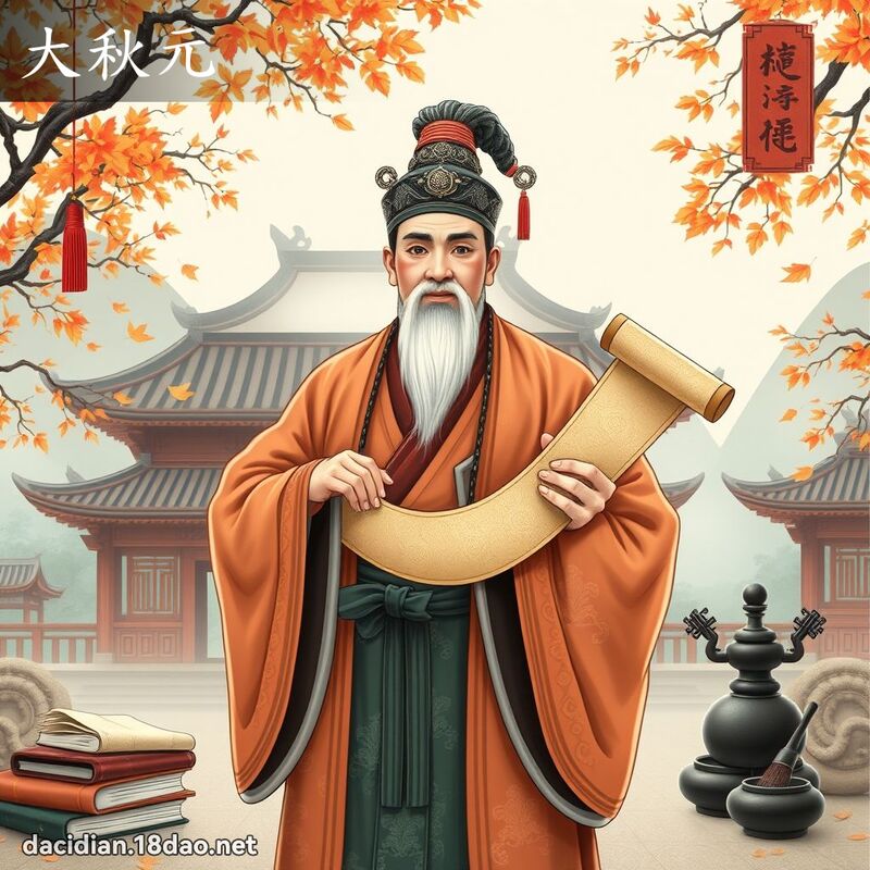 大秋元 - 国语大辞典配图