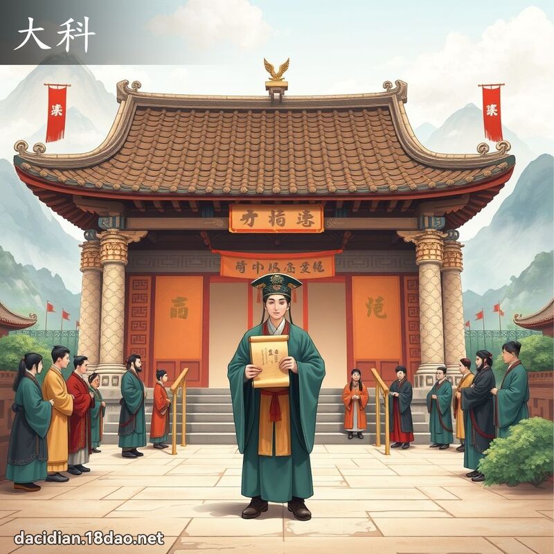 大科 - 國語大辭典配圖
