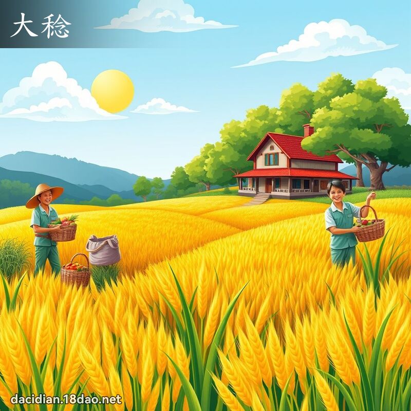 大稔 - 国语大辞典配图