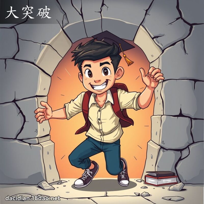 大突破 - 国语大辞典配图