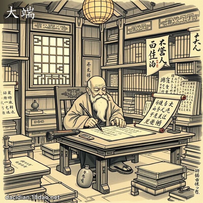大端 - 国语大辞典配图