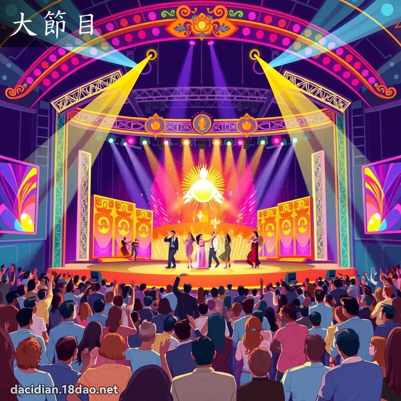 大节目 - 国语大辞典配图