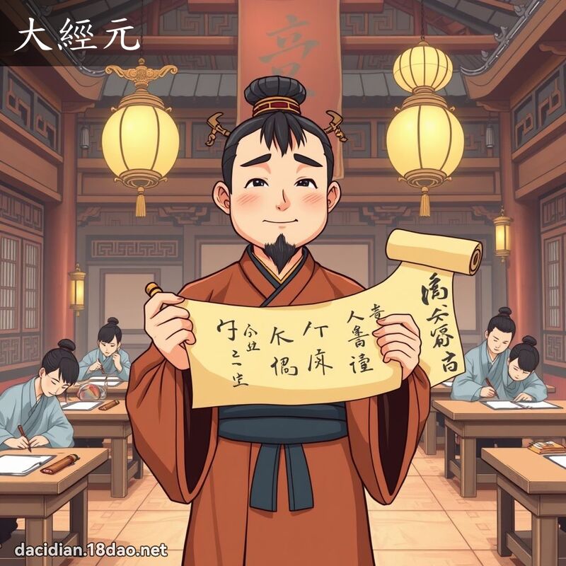 大经元 - 国语大辞典配图