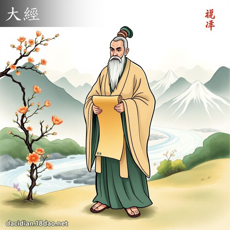 大經 - 國語大辭典配圖