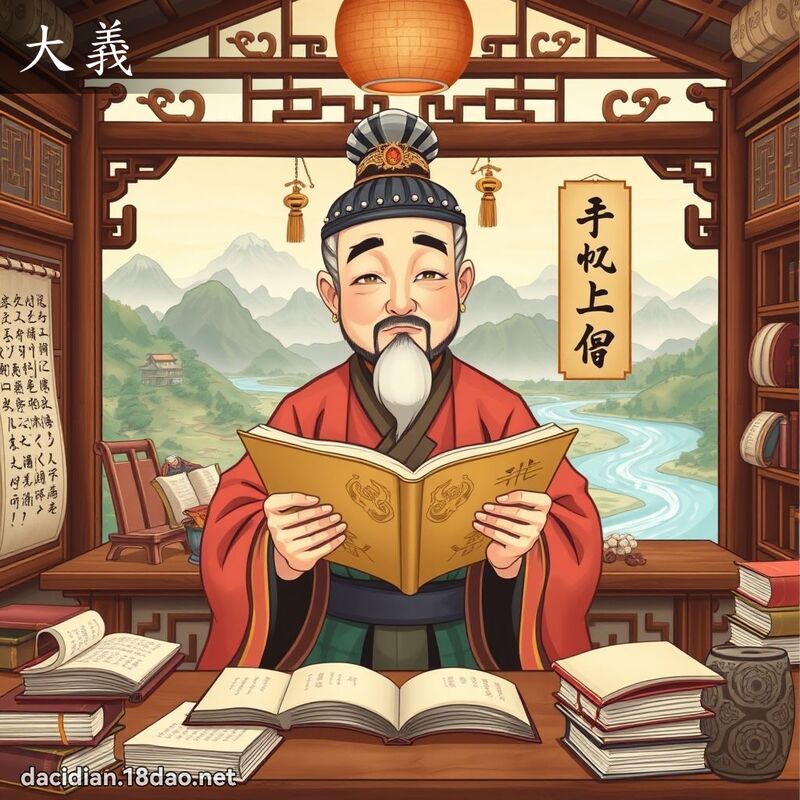 大义 - 国语大辞典配图