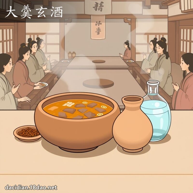 大羹玄酒 - 国语大辞典配图