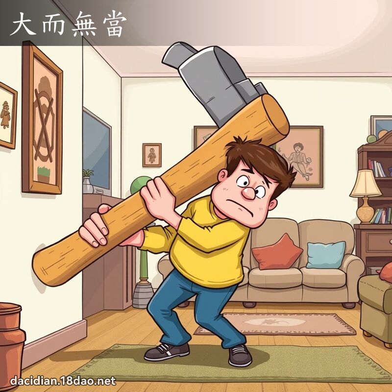 大而无当 - 国语大辞典配图