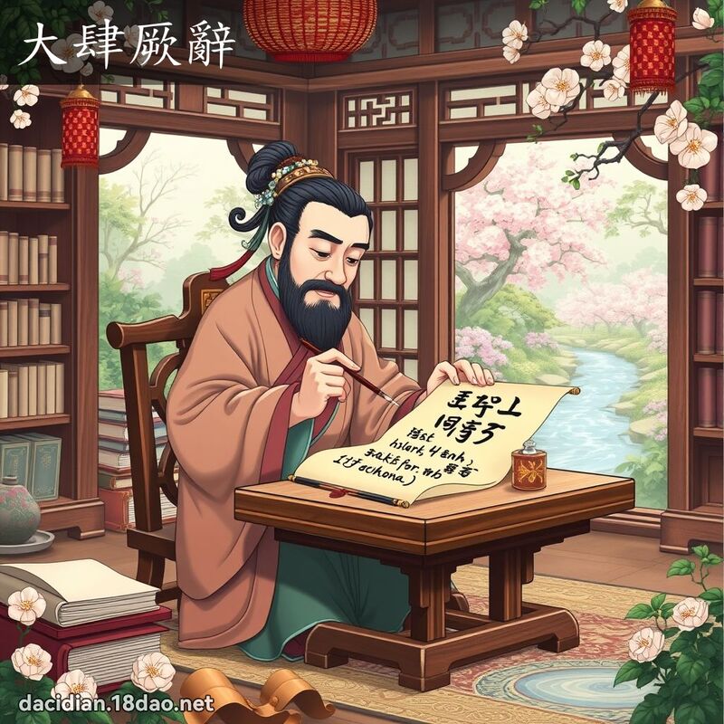 大肆厥辞 - 国语大辞典配图