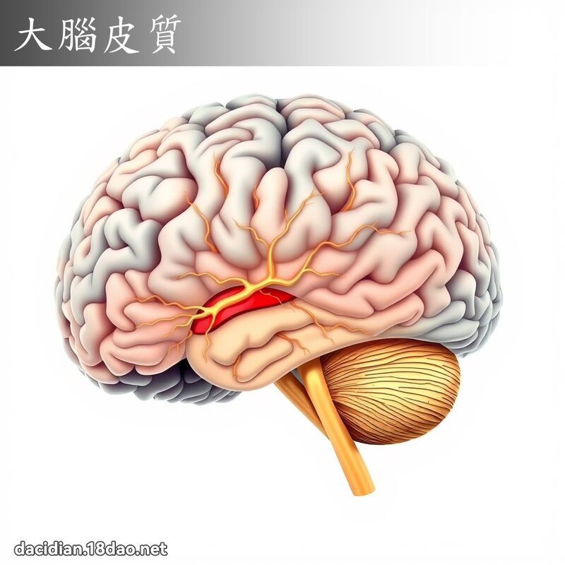 大腦皮質 - 國語大辭典配圖