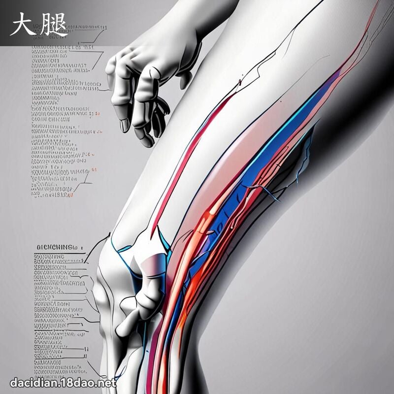 大腿 - 國語大辭典配圖