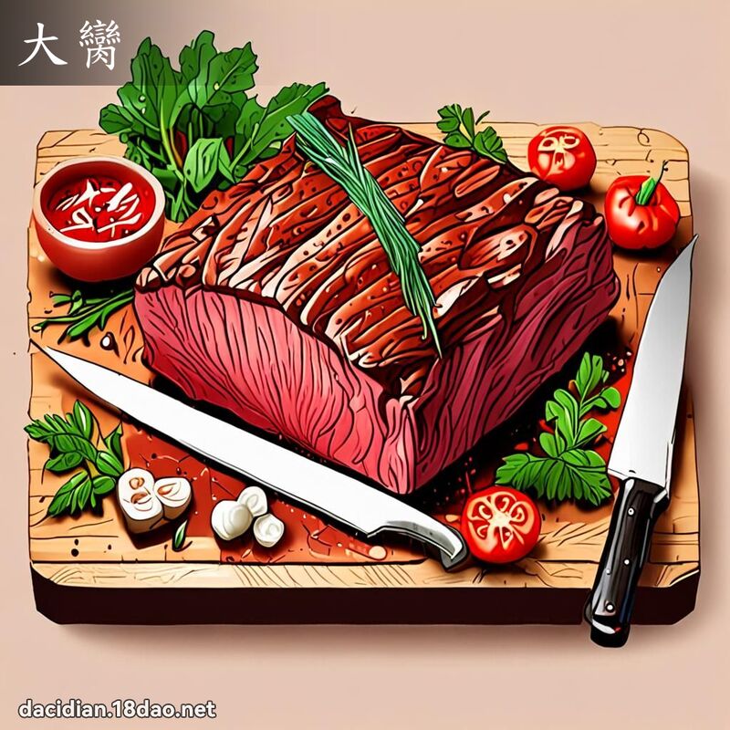大臠 - 國語大辭典配圖