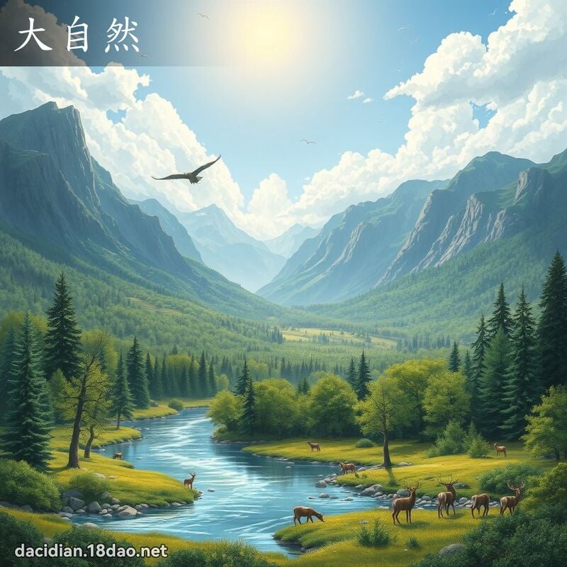 大自然 - 国语大辞典配图