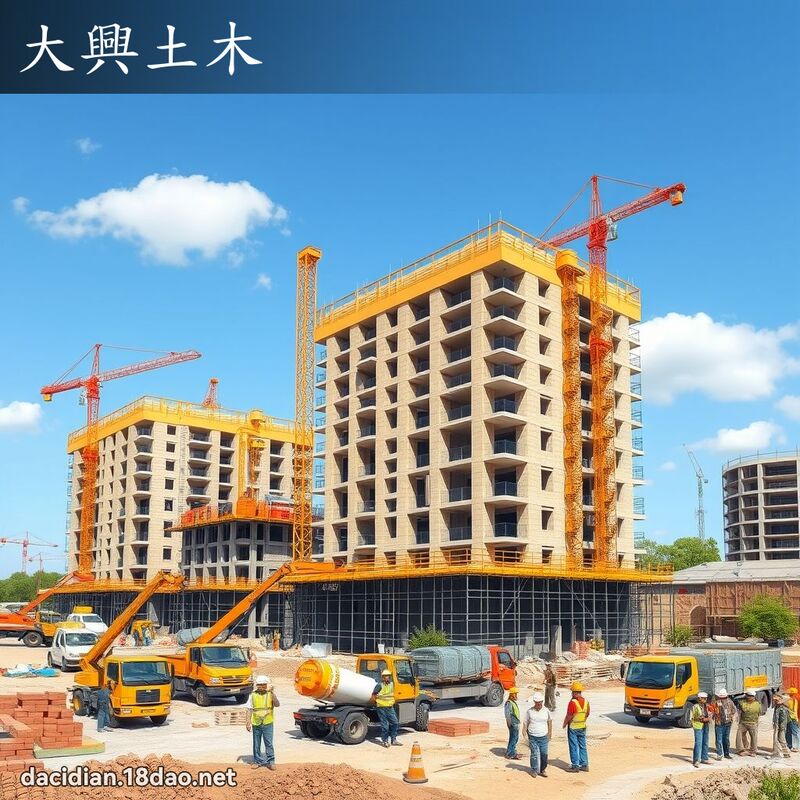 大興土木 - 國語大辭典配圖