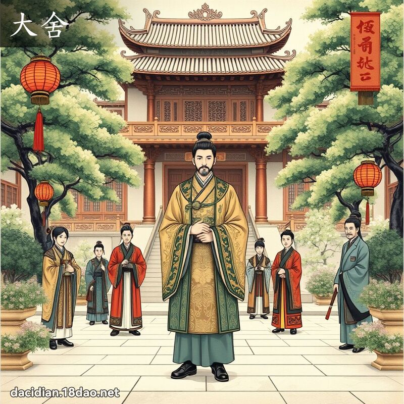 大舍 - 國語大辭典配圖