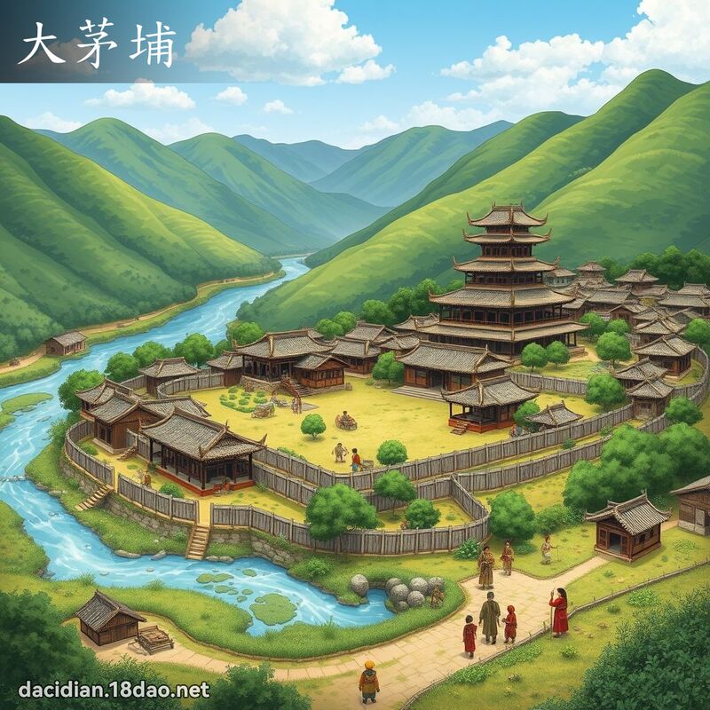 大茅埔 - 國語大辭典配圖