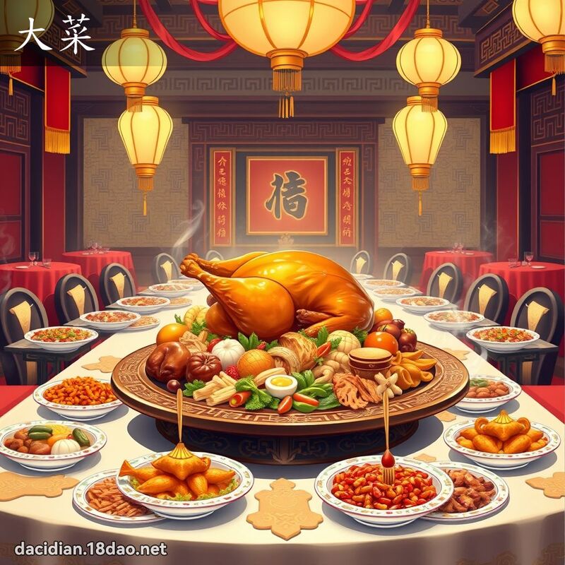 大菜 - 國語大辭典配圖