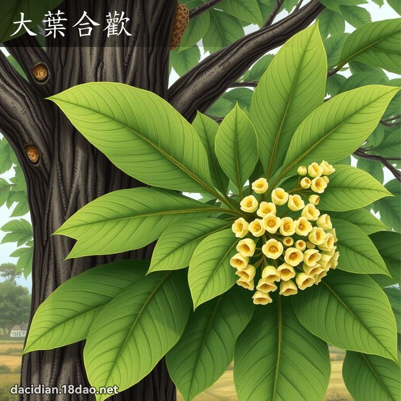 大葉合歡 - 國語大辭典配圖