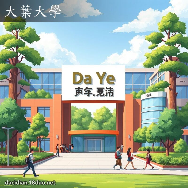 大叶大学 - 国语大辞典配图